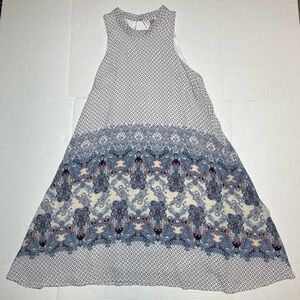 Bohemian Summer Maxi Dress w/ Liner Size XS